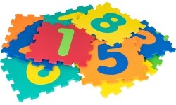 Numbers mat 32x32cm