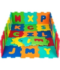 Alphabet puzzle mat