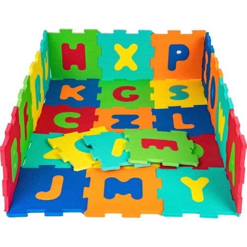 Alphabet puzzle mat
