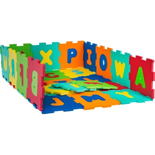Alphabet puzzle mat
