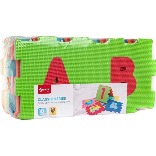 Alphabet puzzle mat