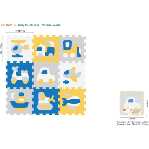 Puzzle Mat Vehicles