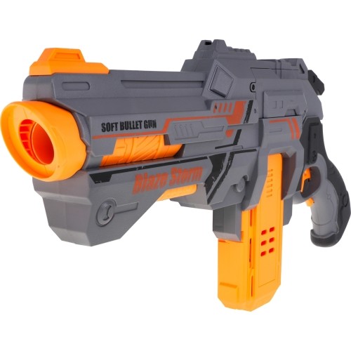 Mały pistolet Blaze Storm, srebrny