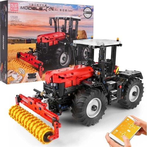 Klocki Czerwony traktor 2716 elementów