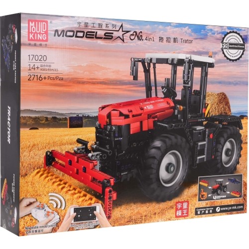 Klocki Czerwony traktor 2716 elementów