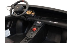 Pojazd elektryczny Lamborghini Aventador SV, niebieski