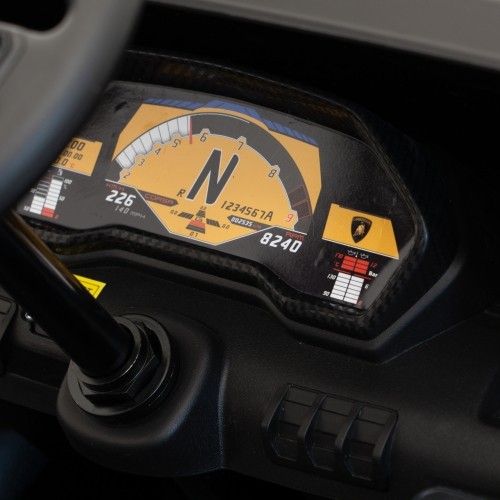 Pojazd elektryczny Lamborghini Aventador SV, niebieski