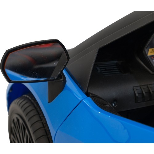 Pojazd elektryczny Lamborghini Aventador SV, niebieski