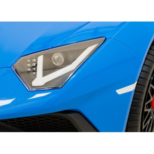 Pojazd elektryczny Lamborghini Aventador SV, niebieski