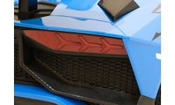 Pojazd elektryczny Lamborghini Aventador SV, niebieski