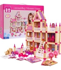 MEGA Wooden Cottage 268el Pink