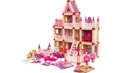 MEGA Wooden Cottage 268el Pink