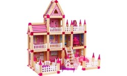 MEGA Wooden Cottage 268el Pink