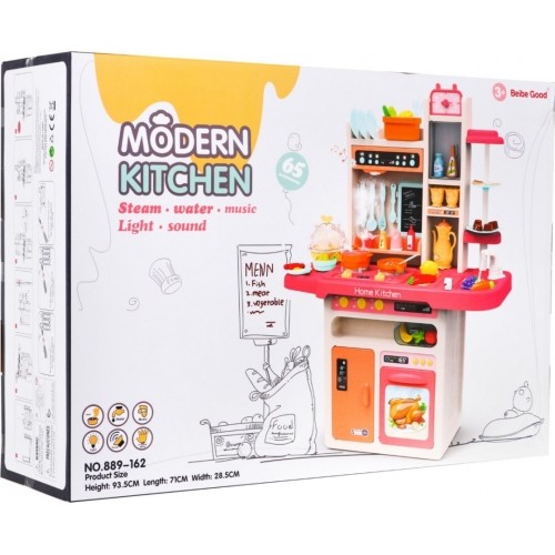 Kran kuchenny z wodą 65 elementów