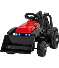 Elektryczna koparka-traktor G320, czerwony