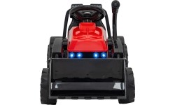 Elektryczna koparka-traktor G320, czerwony