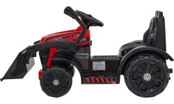 Elektryczna koparka-traktor G320, czerwony