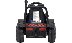 Elektryczna koparka-traktor G320, czerwony