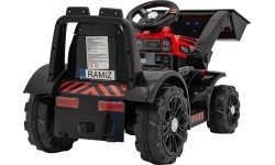 Elektryczna koparka-traktor G320, czerwony