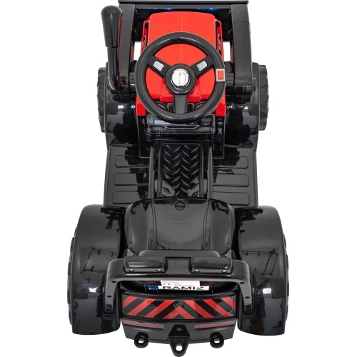 Elektryczna koparka-traktor G320, czerwony