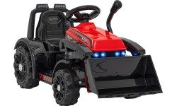 Elektryczna koparka-traktor G320, czerwony