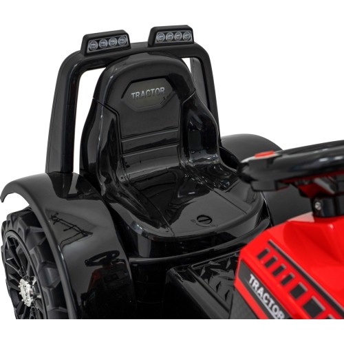 Elektryczna koparka-traktor G320, czerwony
