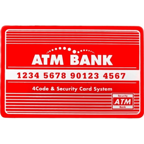 ATM Cash Machine Red PL