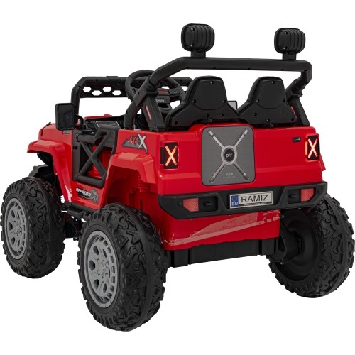 OFF ROAD Prędkość pojazdu Czerwony