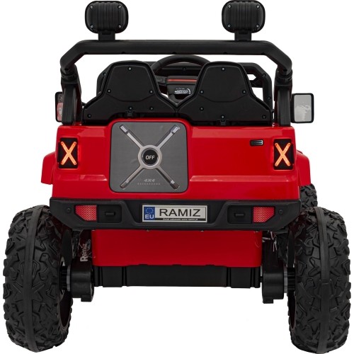 OFF ROAD Prędkość pojazdu Czerwony
