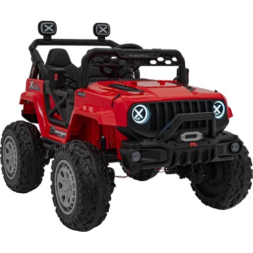 OFF ROAD Prędkość pojazdu Czerwony