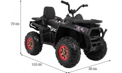 Quad ATV Desert Black