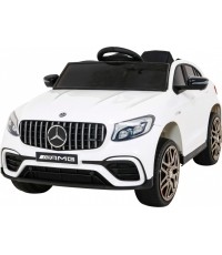Pojazd elektryczny dla dzieci Mercedes Benz GLC63S, biały