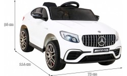 Pojazd Mercedes Benz GLC63S Biały