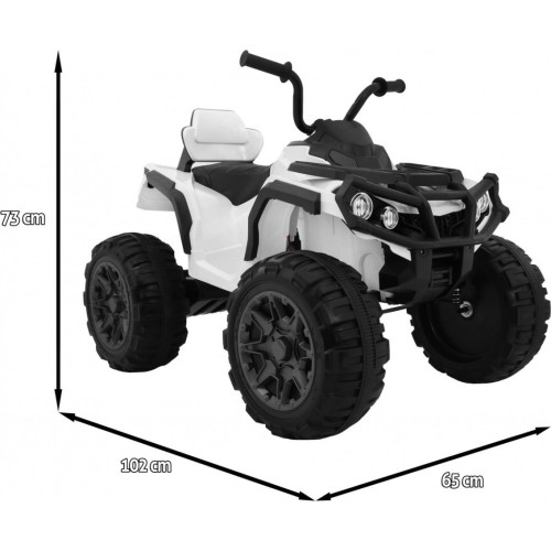 Pojazd elektryczny quad ATV 2,4 GHz biały