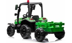 Traktor BLAST z przyczepą, zielony
