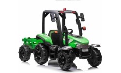 Traktor BLAST z przyczepą, zielony