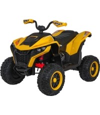 Quad Fast Wheel Vehicle Żółty