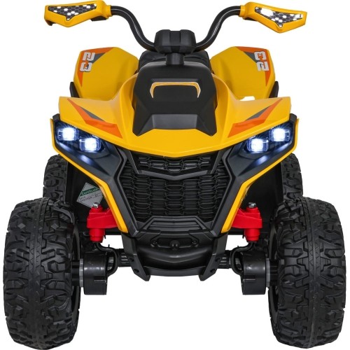 Quad Fast Wheel Vehicle Żółty