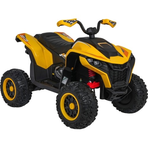 Quad Fast Wheel Vehicle Żółty