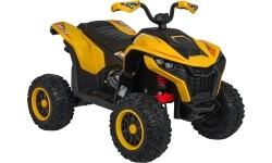 Quad Fast Wheel Vehicle Żółty