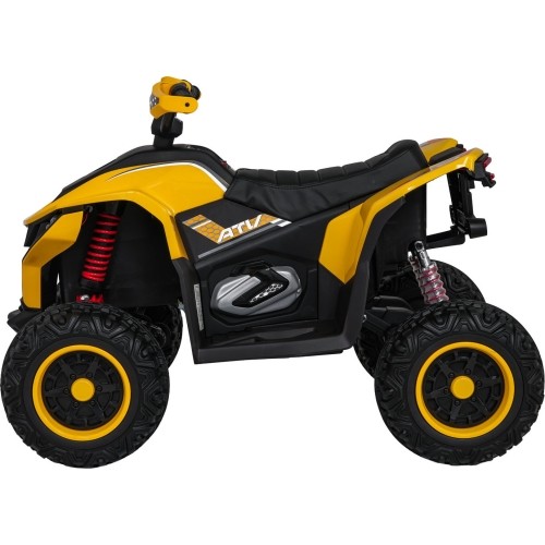 Quad Fast Wheel Vehicle Żółty