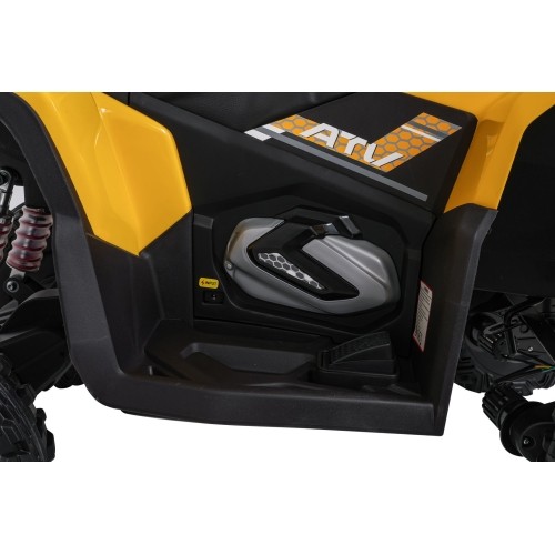 Quad Fast Wheel Vehicle Żółty