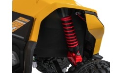 Quad Fast Wheel Vehicle Żółty