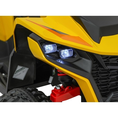 Quad Fast Wheel Vehicle Żółty