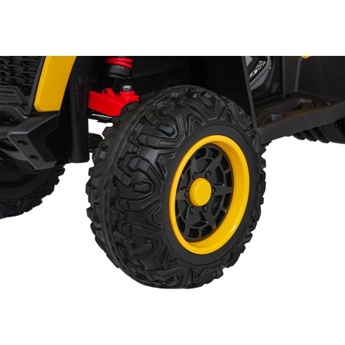Quad Fast Wheel Vehicle Żółty