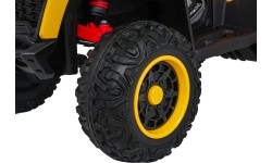 Quad Fast Wheel Vehicle Żółty