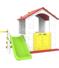 Cottage Slide 3in1 Red Roof