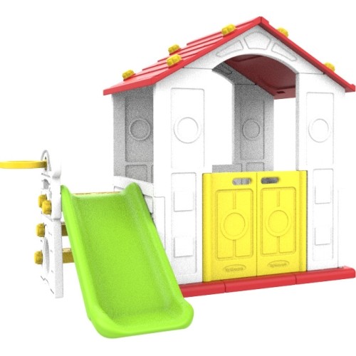 Cottage Slide 3in1 Red Roof