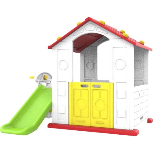 Cottage Slide 3in1 Red Roof