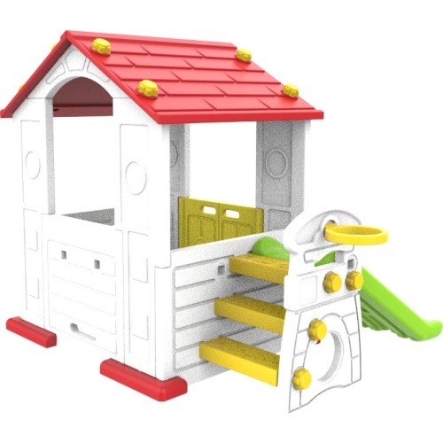 Cottage Slide 3in1 Red Roof